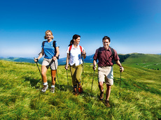 Die Bachmühle ist Ausgangspunkt für viele Wanderungen und Bergtouren.